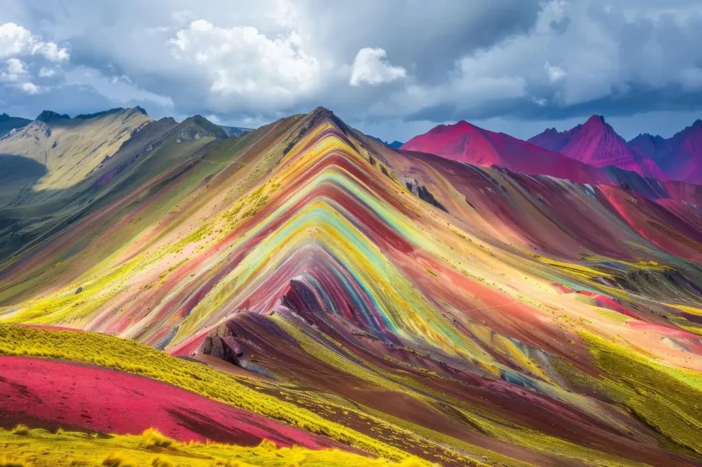 Rainbow mountain vs Palccoyo