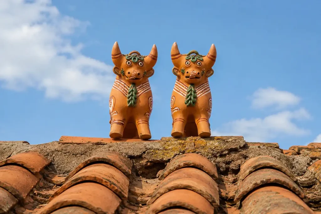 Pair of bulls
