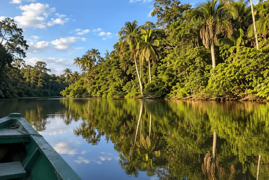 Canoe Experience on the amazon river